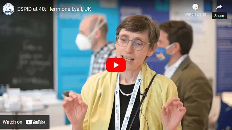 ESPID at 40 - Hermione Lyall